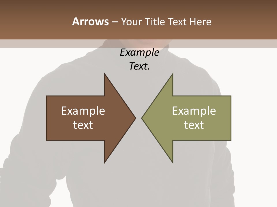 Expression Emotion Brown Eyes PowerPoint Template
