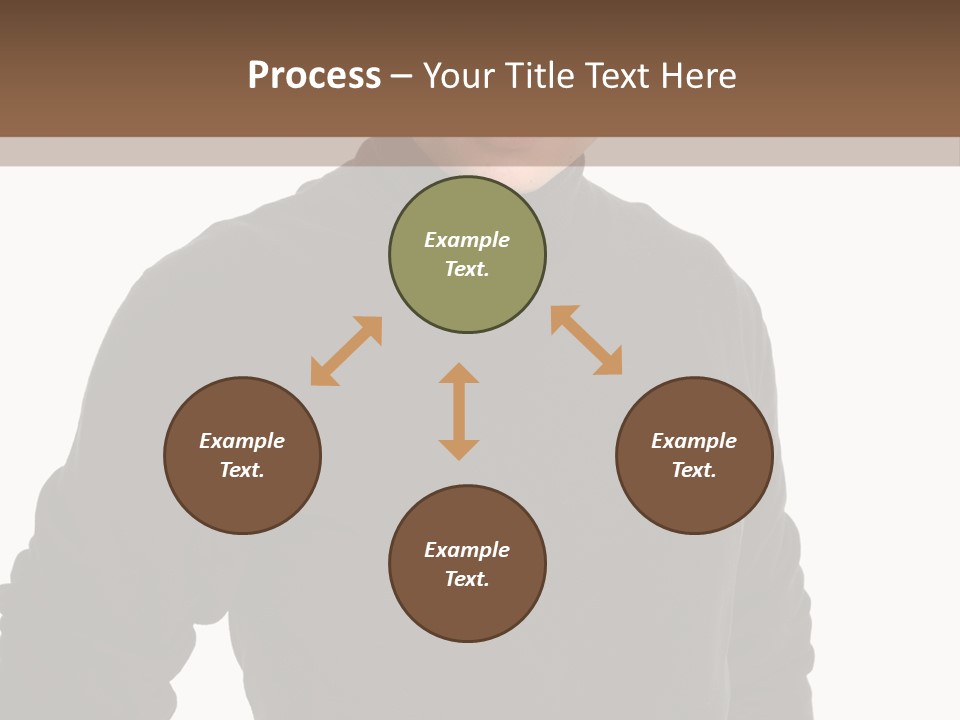 Expression Emotion Brown Eyes PowerPoint Template