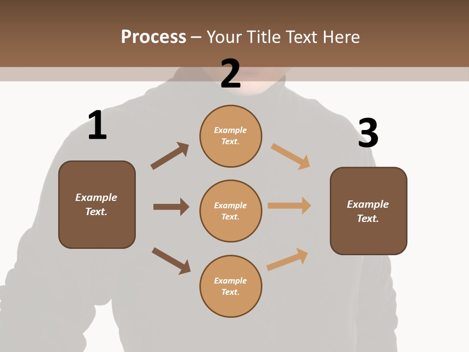 Expression Emotion Brown Eyes PowerPoint Template
