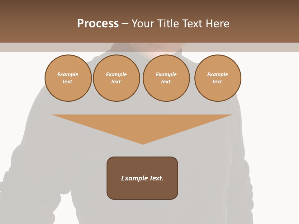 Expression Emotion Brown Eyes PowerPoint Template