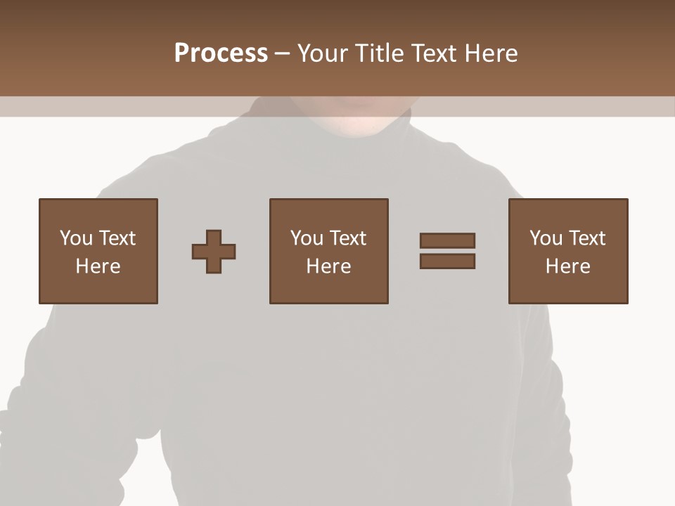 Expression Emotion Brown Eyes PowerPoint Template