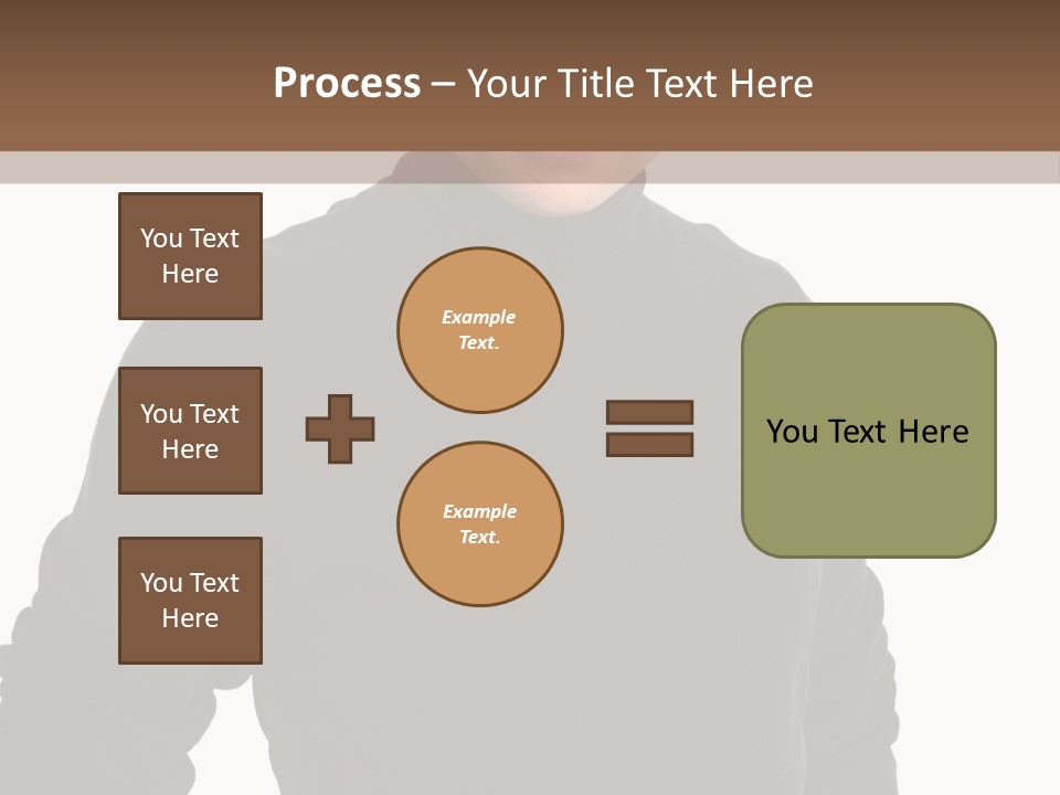Expression Emotion Brown Eyes PowerPoint Template