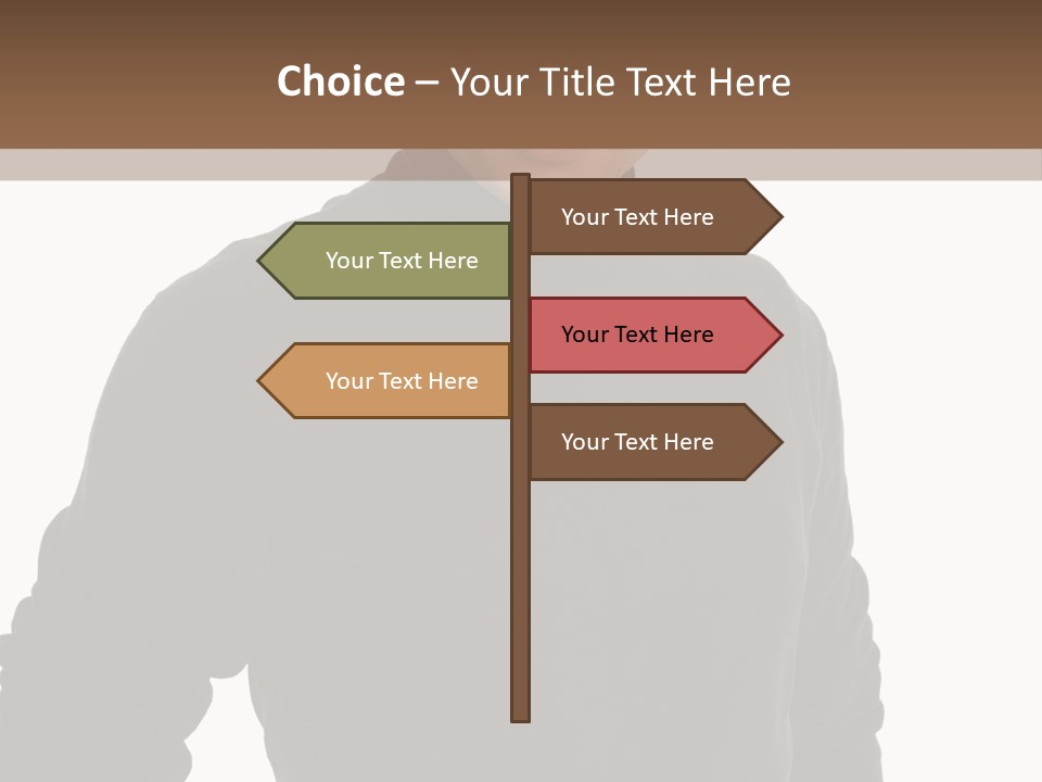 Expression Emotion Brown Eyes PowerPoint Template