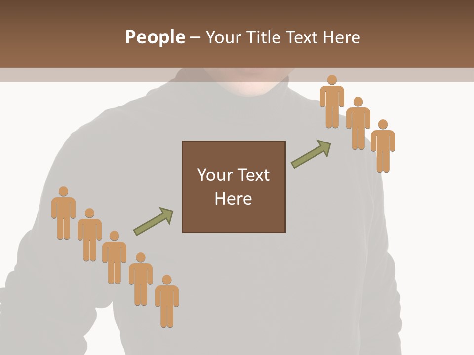 Expression Emotion Brown Eyes PowerPoint Template