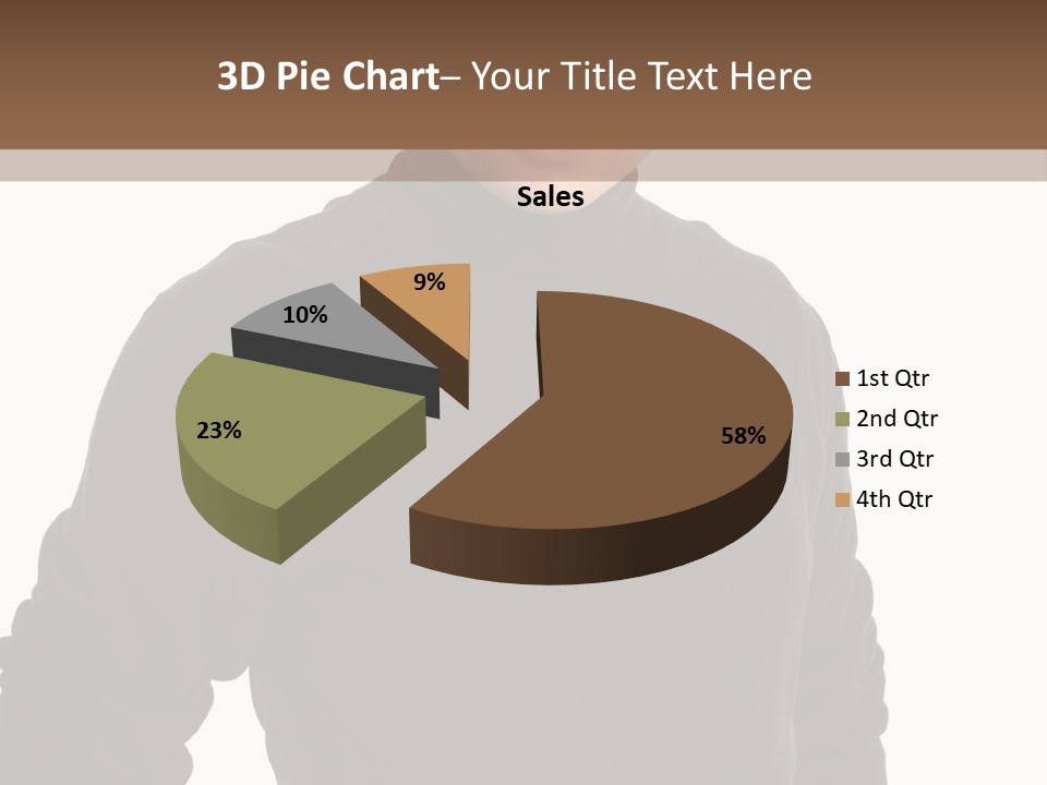 Expression Emotion Brown Eyes PowerPoint Template