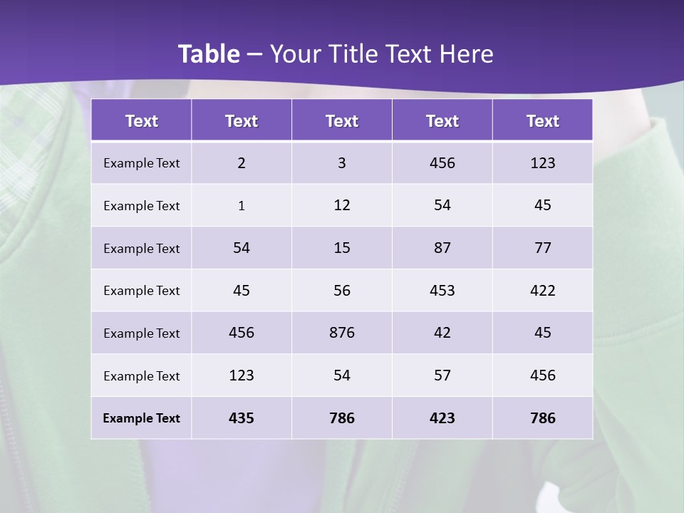 Test Teenager Youth PowerPoint Template