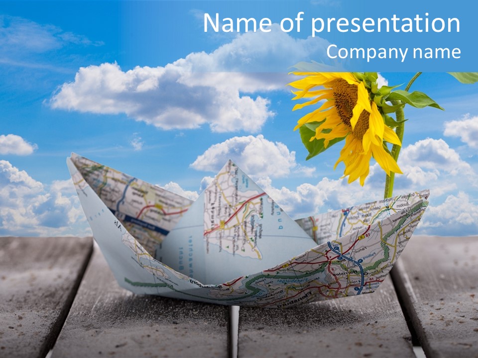 Wellness Plan Kreuzfahrtschiff PowerPoint Template