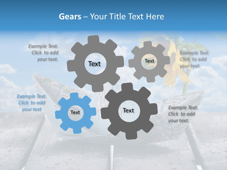 Wellness Plan Kreuzfahrtschiff PowerPoint Template