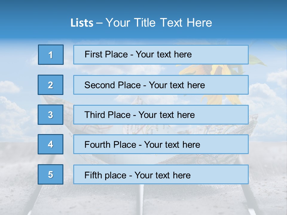 Wellness Plan Kreuzfahrtschiff PowerPoint Template