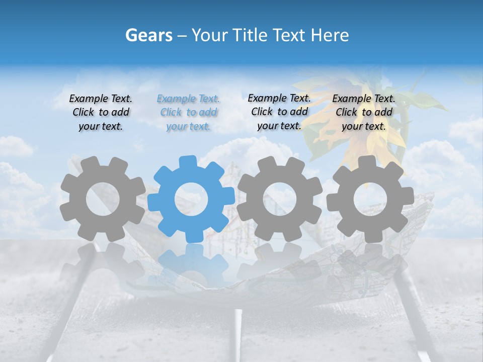 Wellness Plan Kreuzfahrtschiff PowerPoint Template