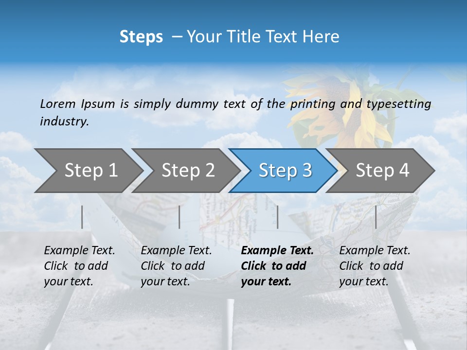 Wellness Plan Kreuzfahrtschiff PowerPoint Template