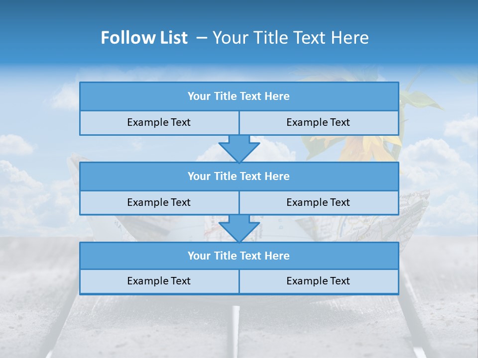 Wellness Plan Kreuzfahrtschiff PowerPoint Template