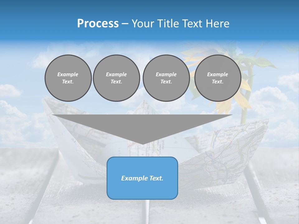 Wellness Plan Kreuzfahrtschiff PowerPoint Template