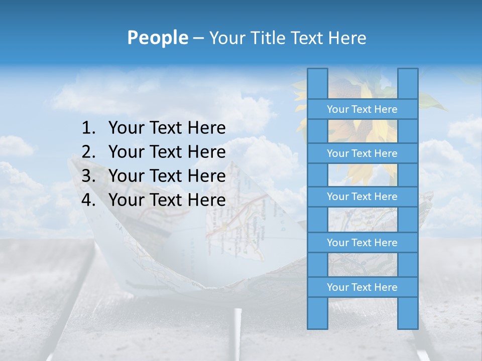 Wellness Plan Kreuzfahrtschiff PowerPoint Template