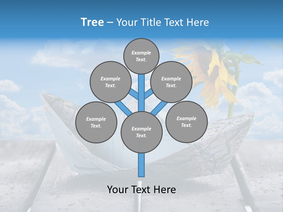 Wellness Plan Kreuzfahrtschiff PowerPoint Template