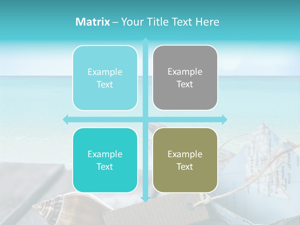 Werbung Blau Pause PowerPoint Template