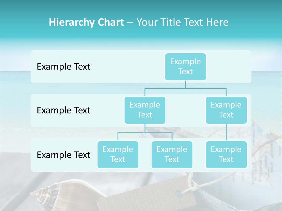 Werbung Blau Pause PowerPoint Template