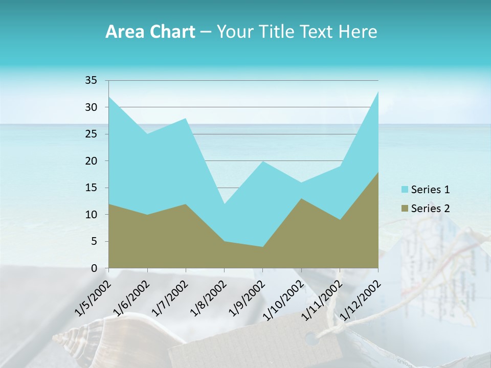 Werbung Blau Pause PowerPoint Template