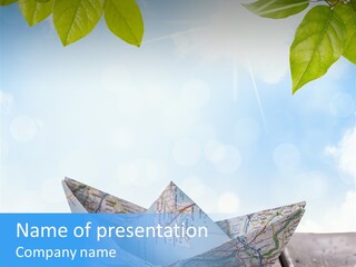 Gru Text Kreuzfahrt PowerPoint Template