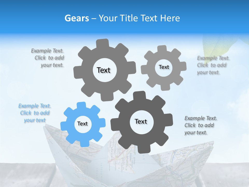 Gru Text Kreuzfahrt PowerPoint Template