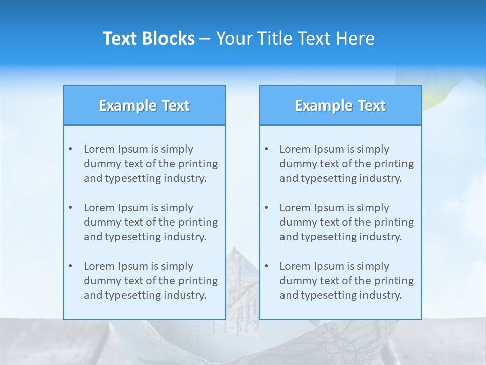 Gru Text Kreuzfahrt PowerPoint Template