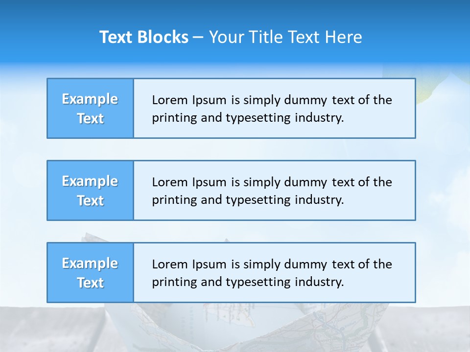 Gru Text Kreuzfahrt PowerPoint Template