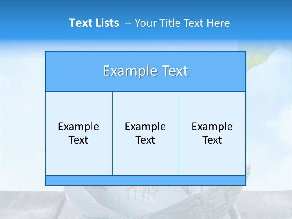 Gru Text Kreuzfahrt PowerPoint Template