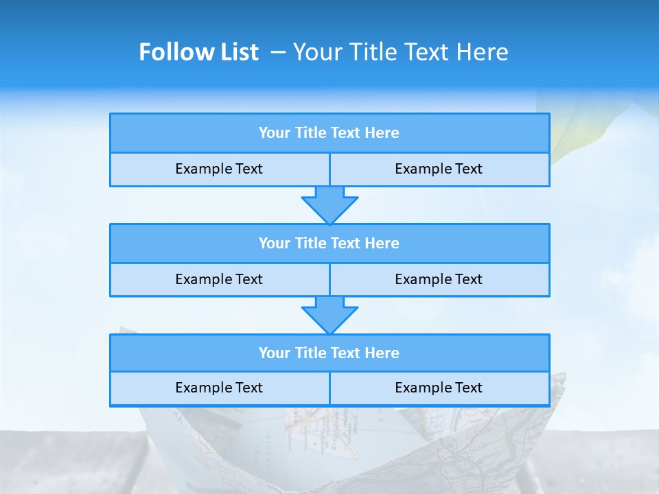 Gru Text Kreuzfahrt PowerPoint Template