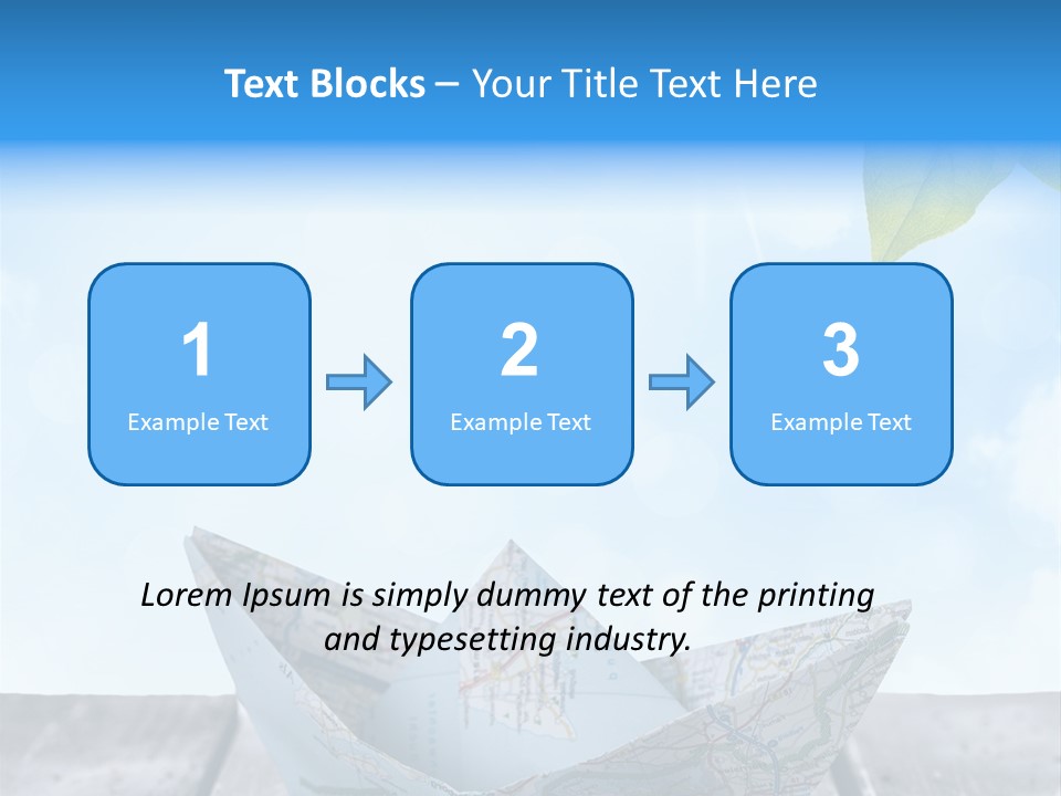 Gru Text Kreuzfahrt PowerPoint Template