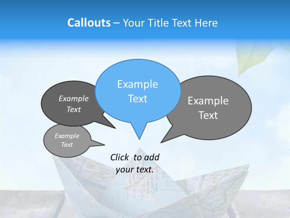 Gru Text Kreuzfahrt PowerPoint Template