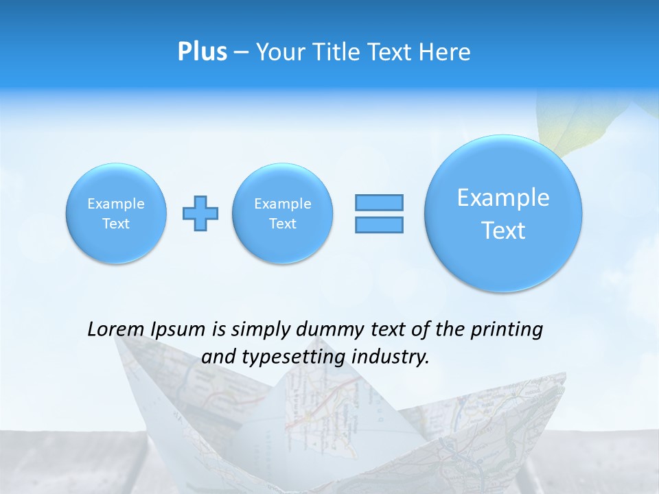 Gru Text Kreuzfahrt PowerPoint Template