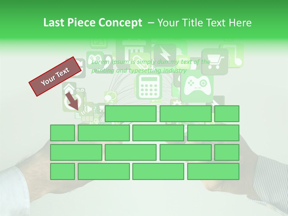 Global Glowing Connect PowerPoint Template