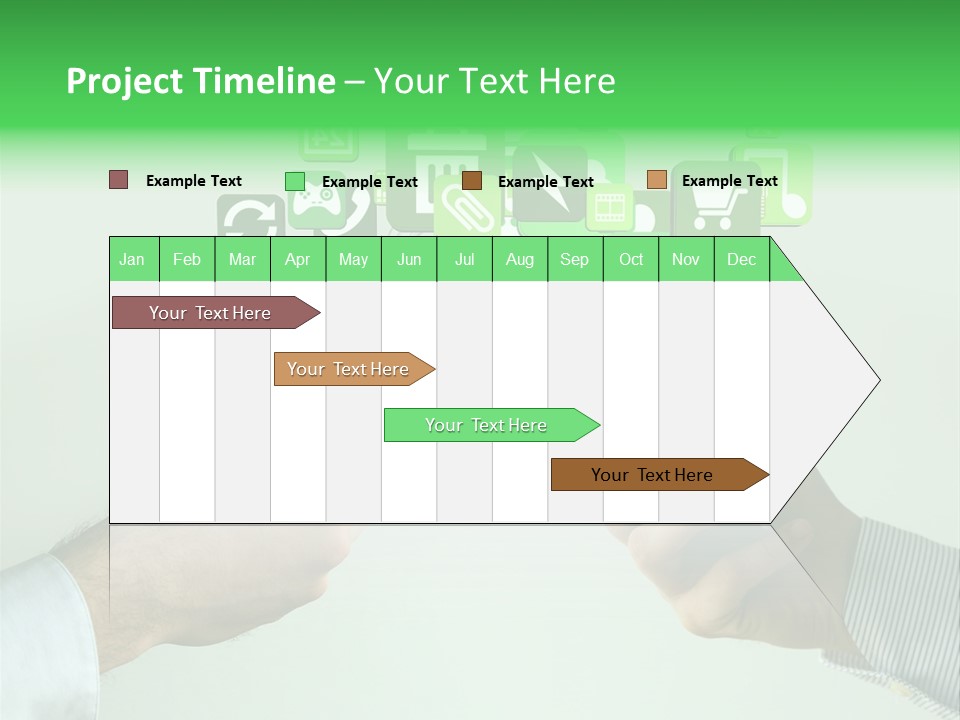 Global Glowing Connect PowerPoint Template