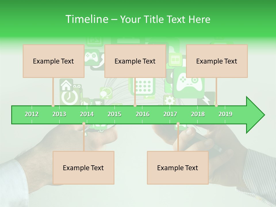 Global Glowing Connect PowerPoint Template