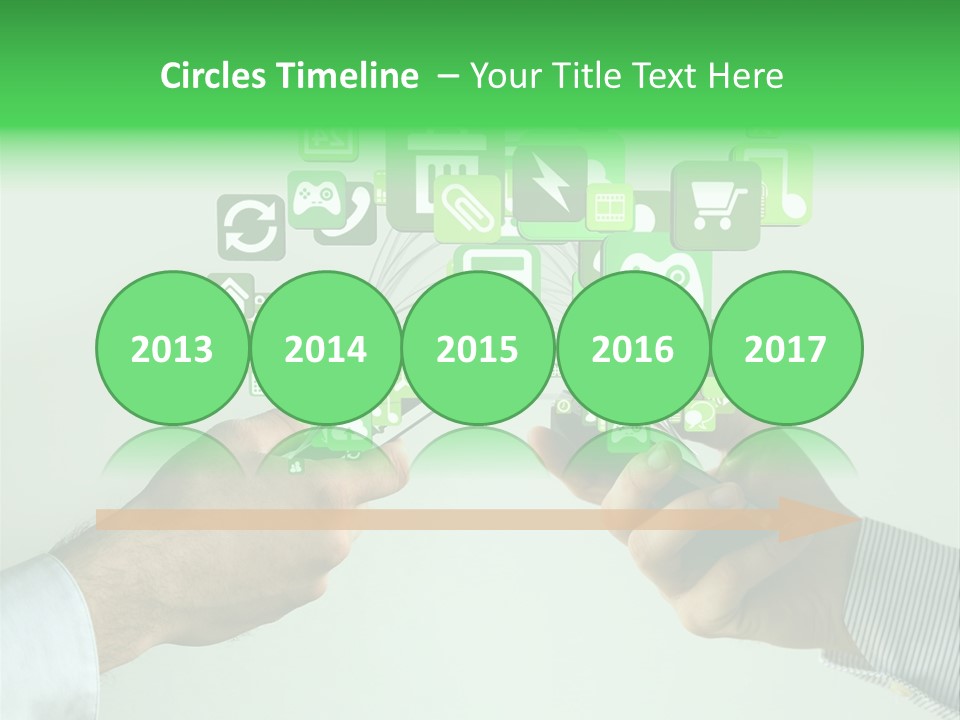 Global Glowing Connect PowerPoint Template