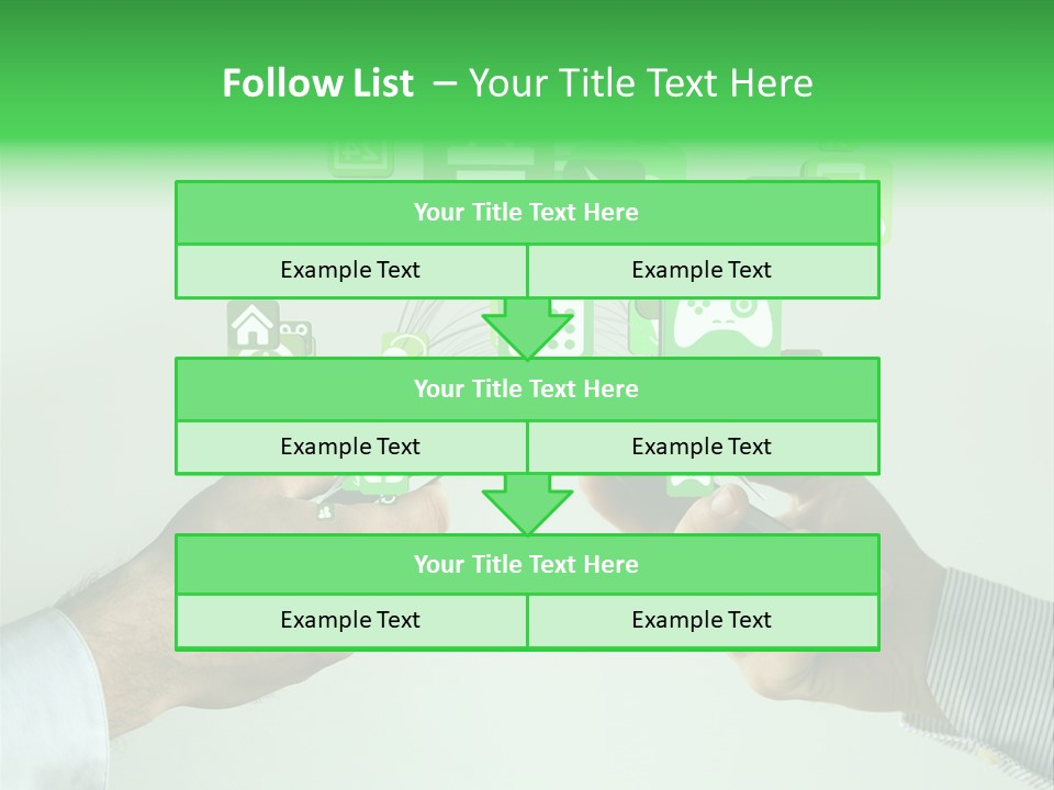 Global Glowing Connect PowerPoint Template