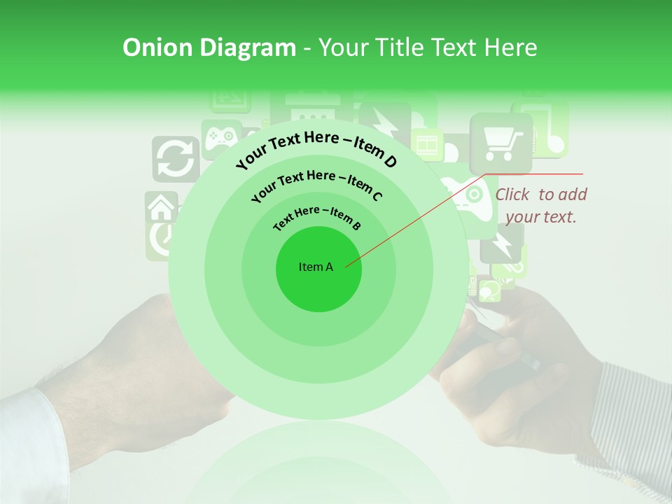 Global Glowing Connect PowerPoint Template