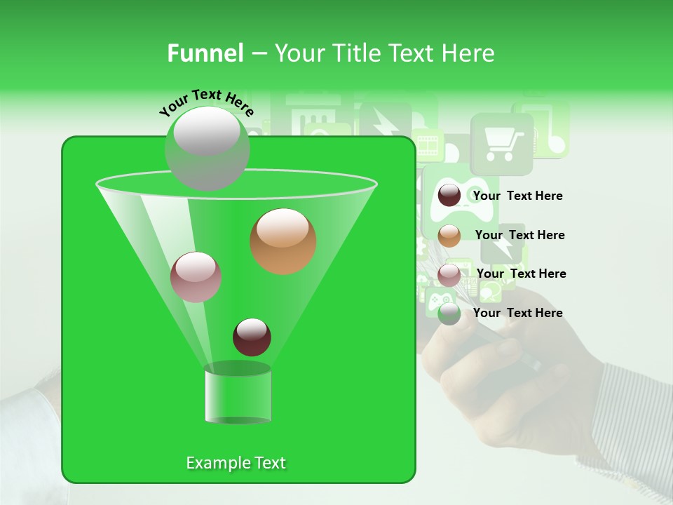 Global Glowing Connect PowerPoint Template