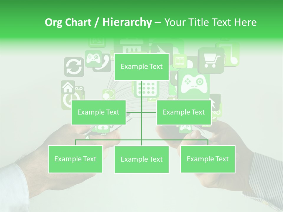 Global Glowing Connect PowerPoint Template