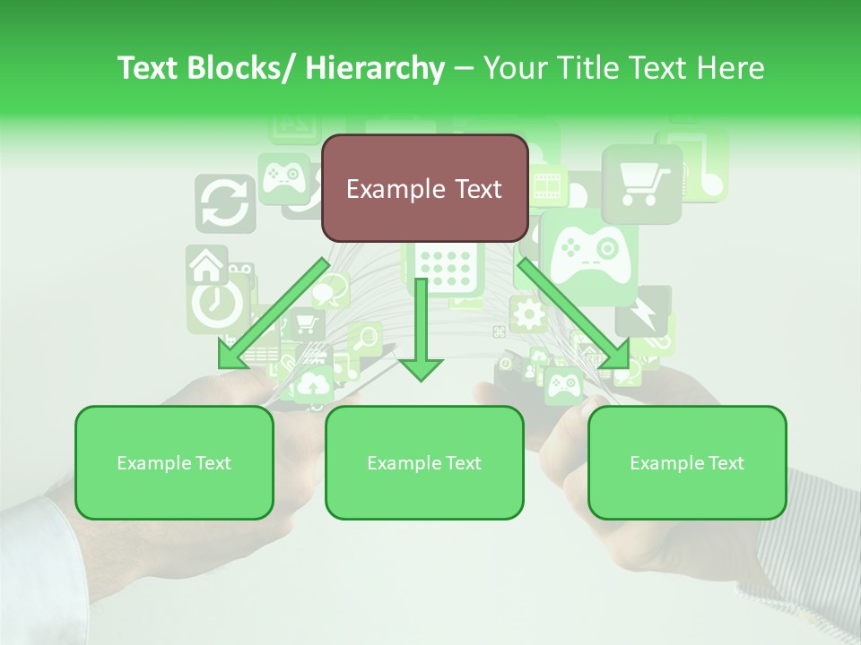 Global Glowing Connect PowerPoint Template