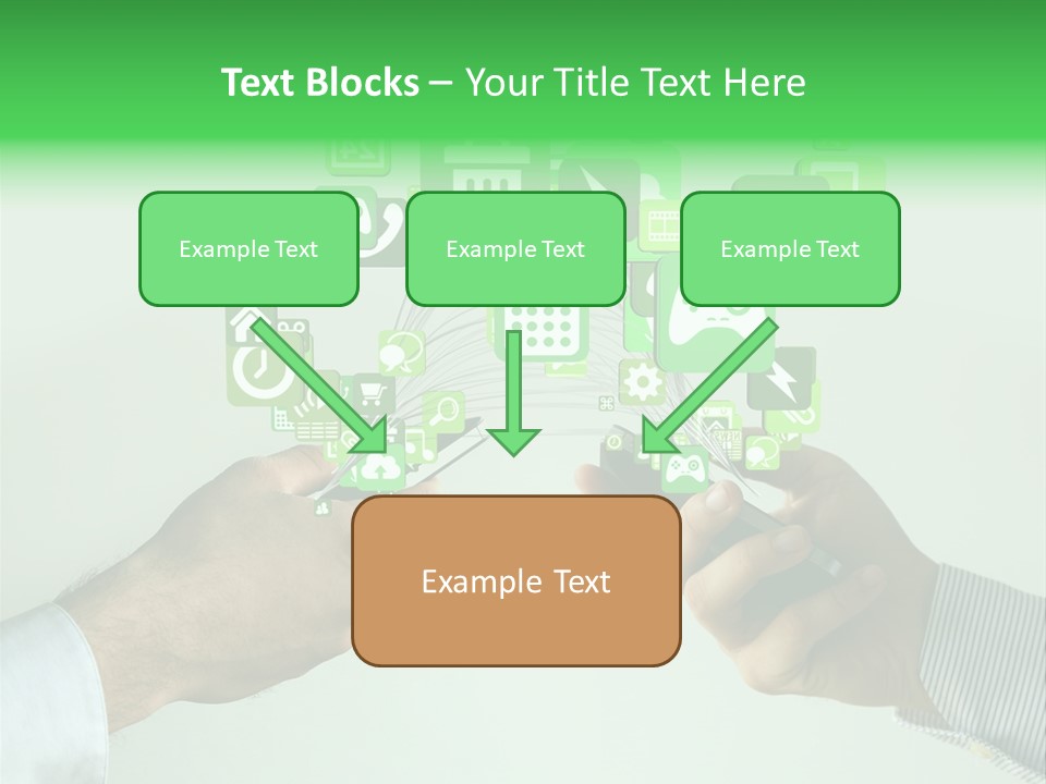 Global Glowing Connect PowerPoint Template