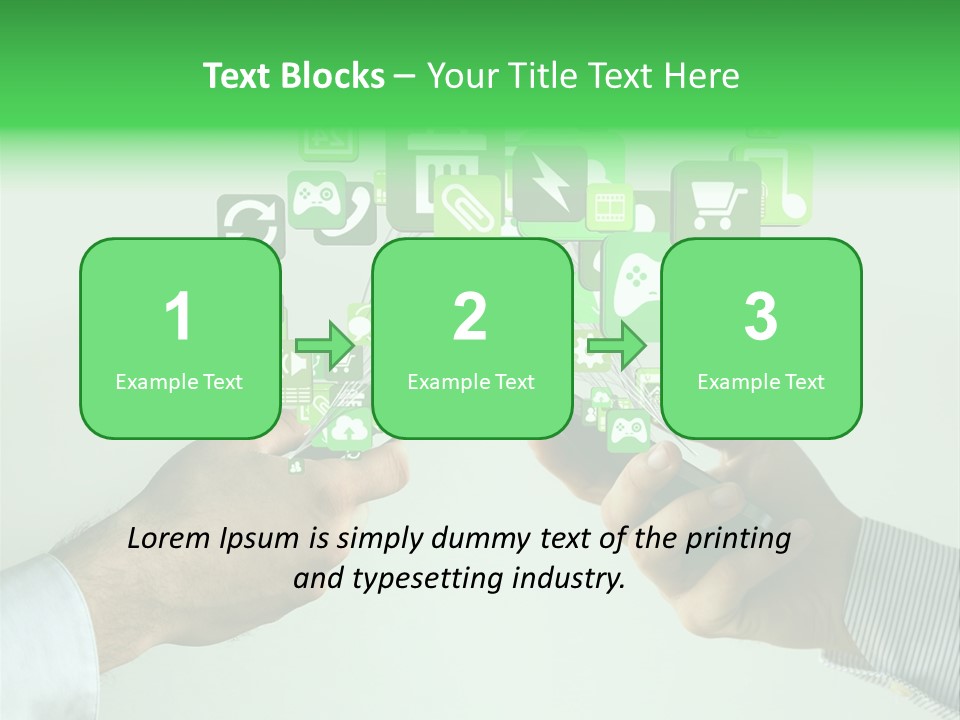 Global Glowing Connect PowerPoint Template