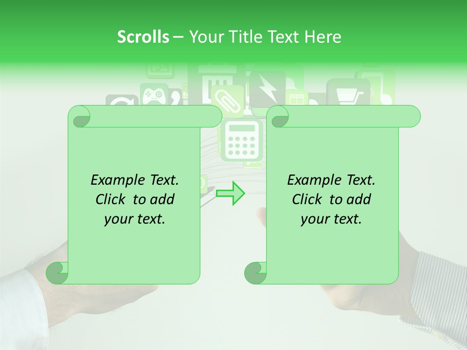 Global Glowing Connect PowerPoint Template