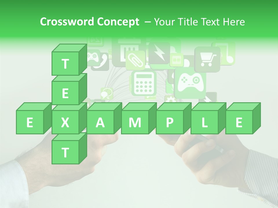 Global Glowing Connect PowerPoint Template