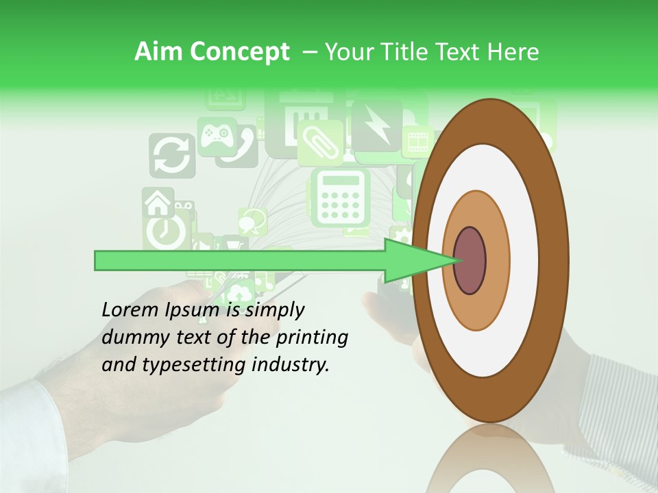 Global Glowing Connect PowerPoint Template