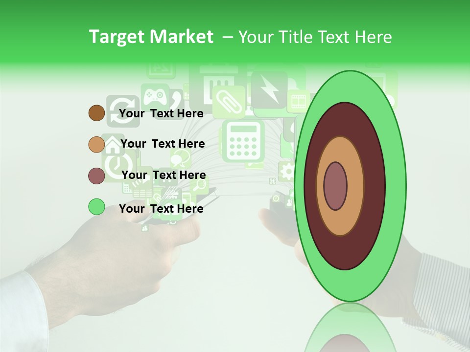 Global Glowing Connect PowerPoint Template