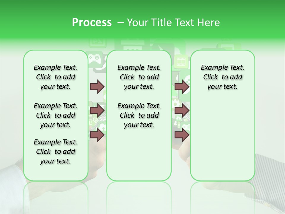 Global Glowing Connect PowerPoint Template