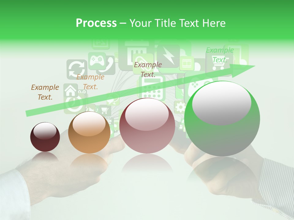 Global Glowing Connect PowerPoint Template
