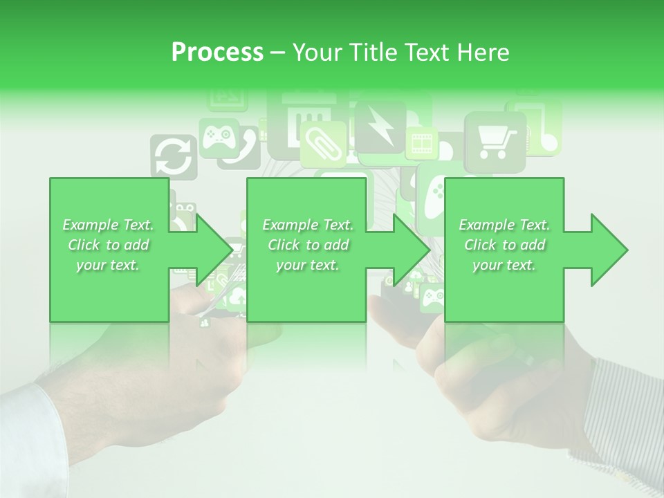 Global Glowing Connect PowerPoint Template