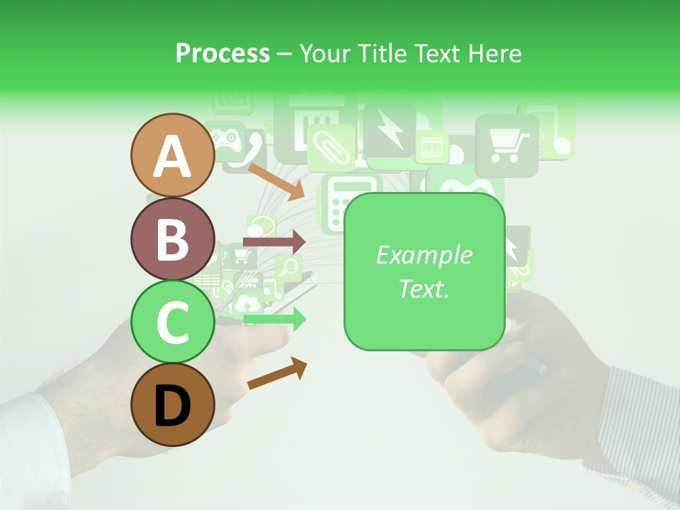 Global Glowing Connect PowerPoint Template